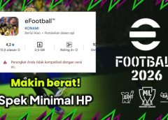 Rekomendasi HP Terbaik untuk Main Efootball 2026 Dibawah 3 Juta